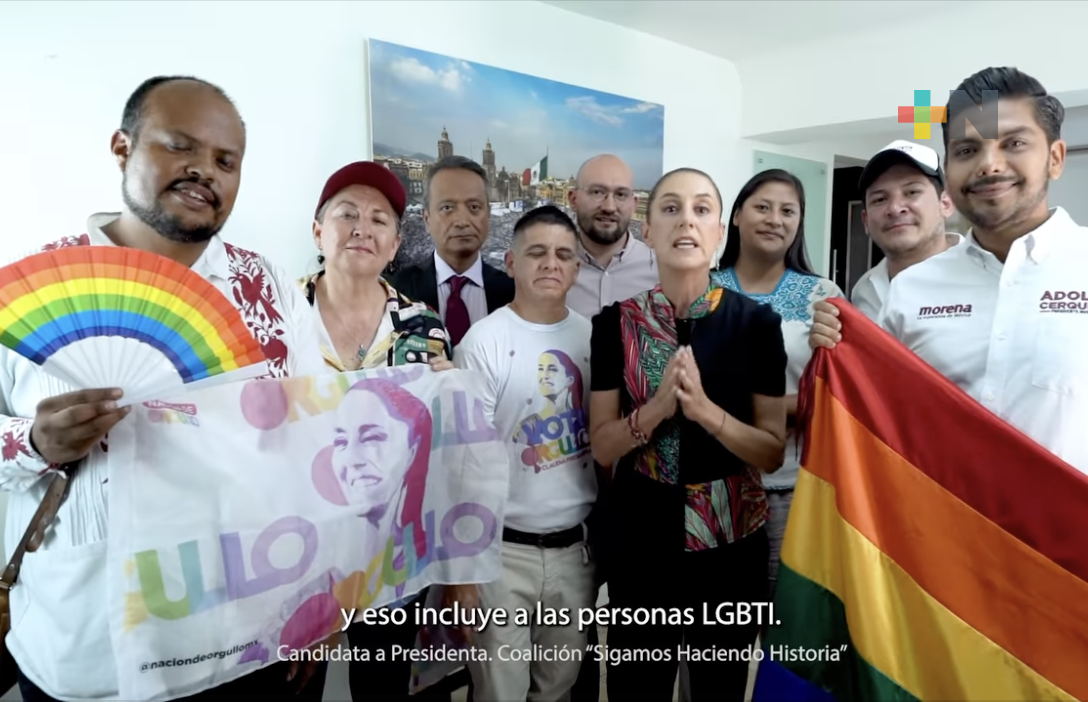 Impulsaré una agenda legislativa a favor de la comunidad LGBTIQ+: Claudia Sheinbaum